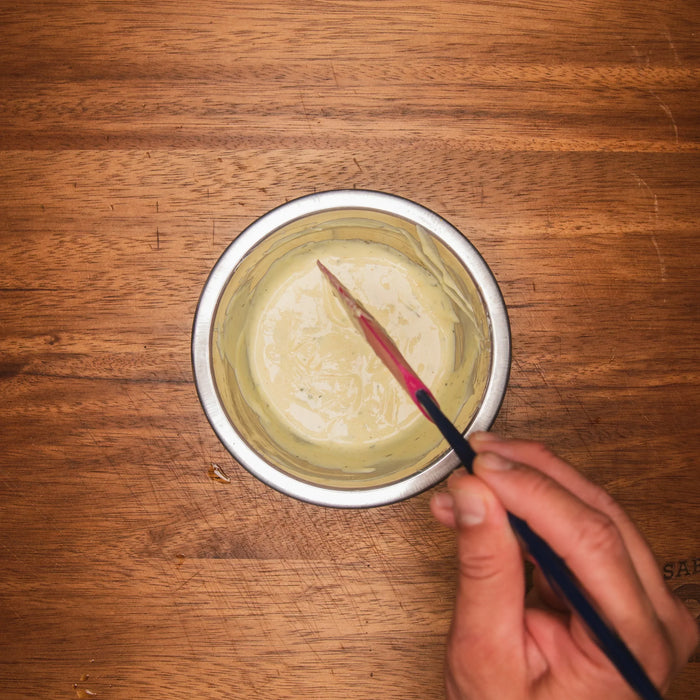 Aderezo Cremoso de Hierbas y ajo